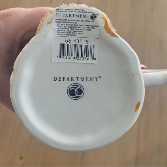 Department 56 Sugar Gingerbread Spinner Mug Holiday Christmas - Picture 5 of 8